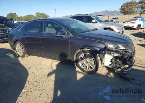2014 Lincoln Mkz Hybrid из США, поврежденный, VIN 3LN6L2LU5ER804616
